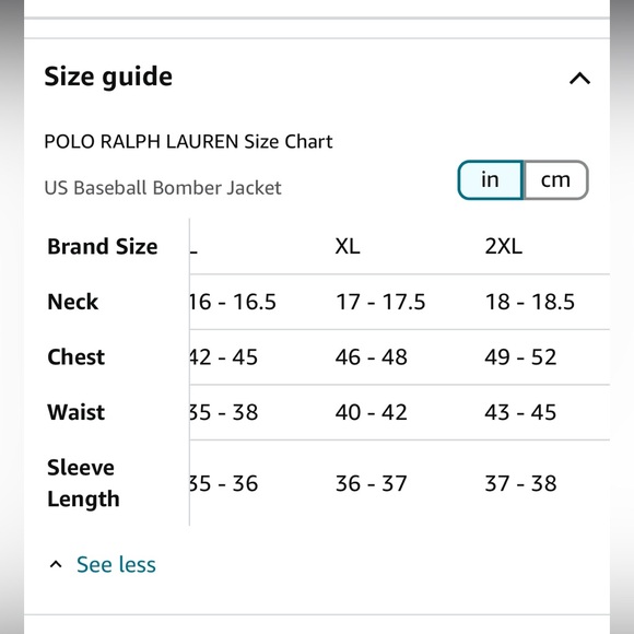 Men 2XLT xxl tall POLO Ralph Lauren lightweight bleaker down jacket aviator navy - Picture 8 of 8